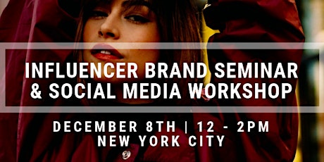 Influencer Seminar & Social Media Workshop primary image