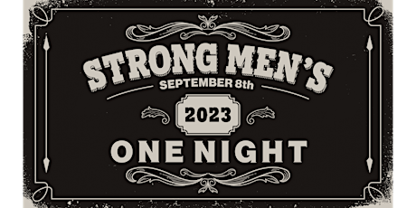 Strong Men's One Night primary image