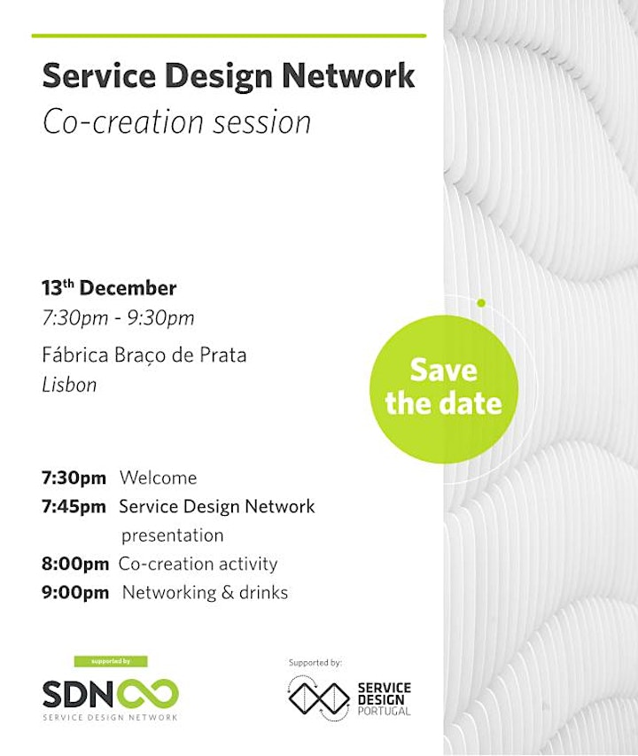 Service Design Network - Evento de co-criação image