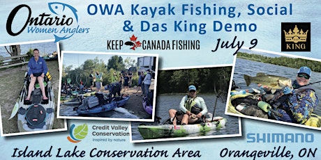 Immagine principale di OWA Kayak Fishing, Social and DAS KING Demo Day 