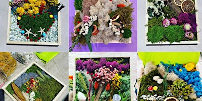 Imagem principal do evento Making Moss Wall Art - Art Class by Classpop!™