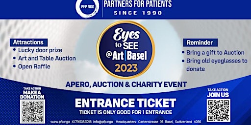 Imagen principal de Eyes To See Campaign @ Art Basel 2024