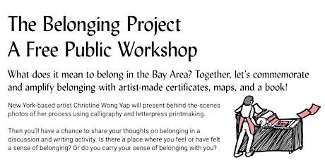 Belonging Workshop with Christina Wong Yap primary image