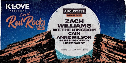 K-LOVE Live at Red Rocks - World Vision Volunteers - Morrison, CO  primärbild