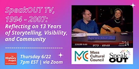 Image principale de SpeakOUT TV, 1994-2007: 13 Years of Storytelling, Visibility, and Community