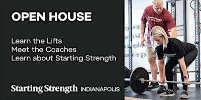 Hauptbild für Gym Open House & Coaching Demonstration at Starting Strength Indianapolis