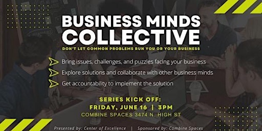 Imagem principal do evento Business Minds Collective - Business Leader's Roundtable Discussion Group