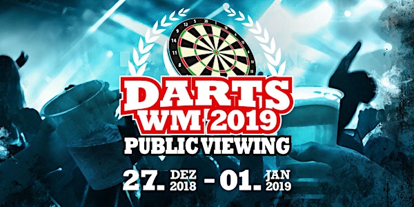 Public Viewing der Darts-WM