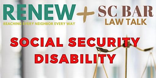 RENEW + SC Bar: Social Security Disability primary image