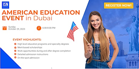 Hauptbild für American Education Event in Dubai, UAE