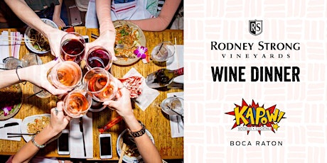 Rodney Strong Wine Pairing Dinner - Boca Raton primary image