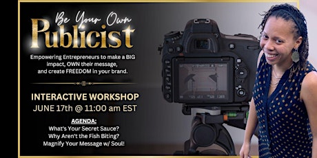 Be Your Own Publicist Workshop primary image