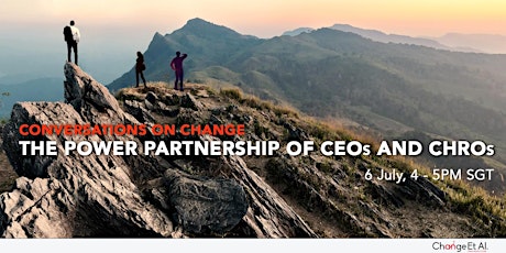 Hauptbild für Conversations on Change: The Power Partnership of CEOs and CHROs