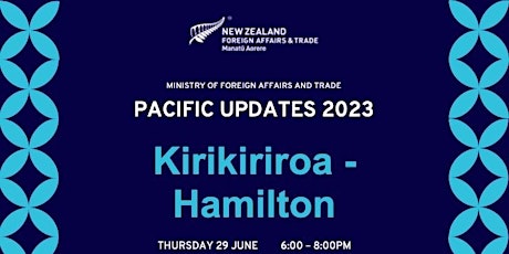 Ministry of Foreign Affairs and Trade's PACIFIC UPDATE - Hamilton primary image
