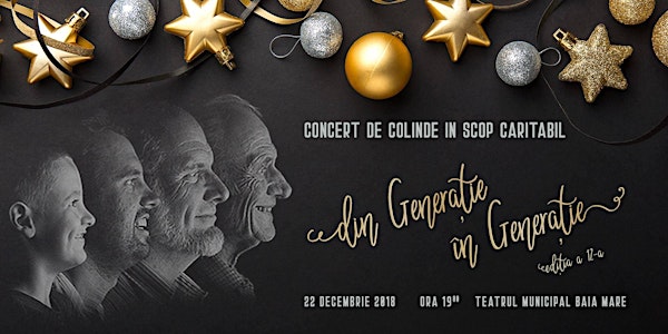 Concert de colinde in scop caritabil 2018 / ORA 16.00