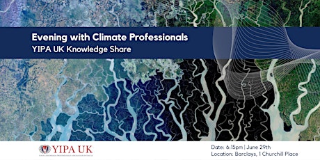 Image principale de Evening with Climate Professionals