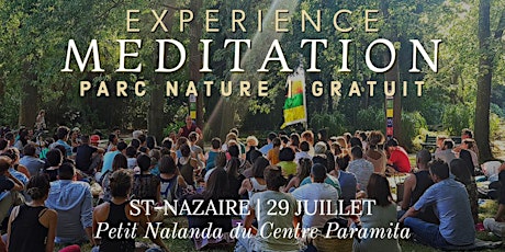 ST-NAZAIRE 29 Juillet | Méditation Nature | Moine Bouddhiste (GRATUIT) primary image