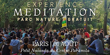Image principale de PARIS 01 Août | Méditation Nature | Jason Moine Bouddhiste (GRATUIT)