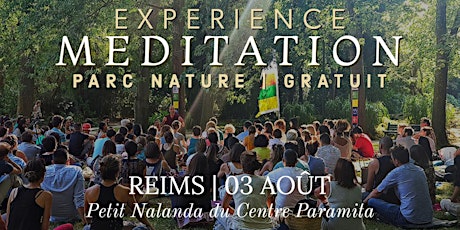 REIMS 03 Août | Méditation Nature | Jason Moine Bo primary image