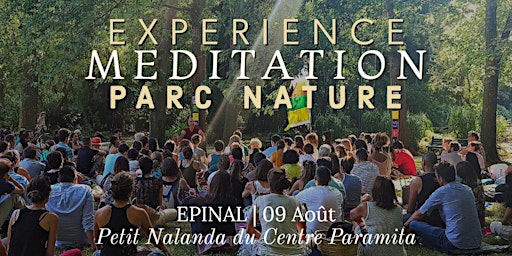 EPINAL 09 Août | Méditation Nature | Jason Moine Bouddhiste (GRATUIT) primary image