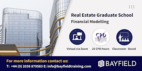 Hauptbild für Bayfield Training - Real Estate Graduate School (Virtual)
