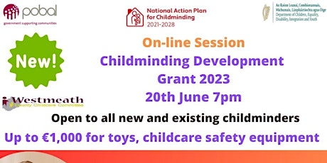 A Guide to Completing the Childminding Development Grant Info  Session primary image