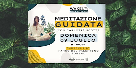 Wake up! Yoga al Parco - Meditazione guidata con Carlotta Scotti primary image
