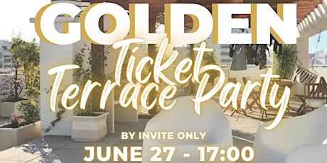 Hauptbild für Golden Ticket Terrace Party