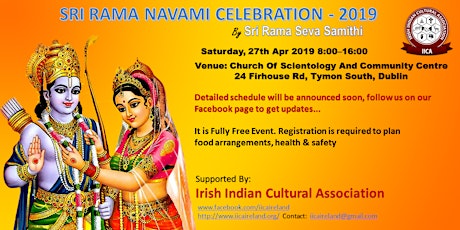 Sri Rama Navami Celebration 2019 (Free Event) primary image