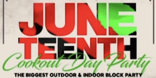 Primaire afbeelding van THE OFFICAL JUNETEENTH BLOCK PARTY IN BUCKHEAD