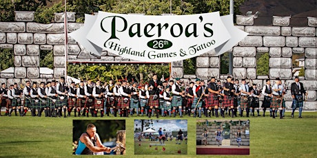 26th Paeroa Highland Games & Tattoo primary image