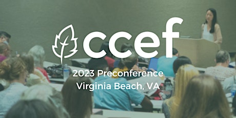 2023 CCEF Preconference primary image