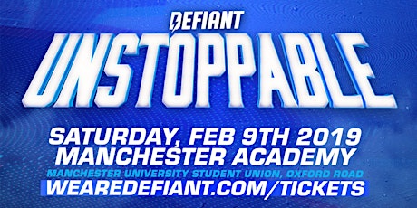 Defiant Wrestling: MANCHESTER - Feb 9th, 2019
