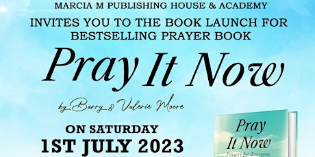 Pray It Now - Book Launch primary image