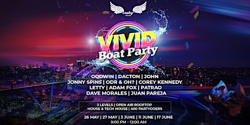 Boat Party | Lucky Presents - VIVID Lights Festival primary image