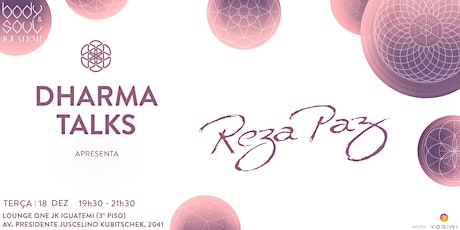 Imagem principal do evento Dharma Talks apresenta: Reza Paz