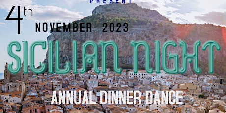 Imagen principal de Sicilia Night Dinner Dance 2023 - Whitehorse Func. Centre Members Lounge