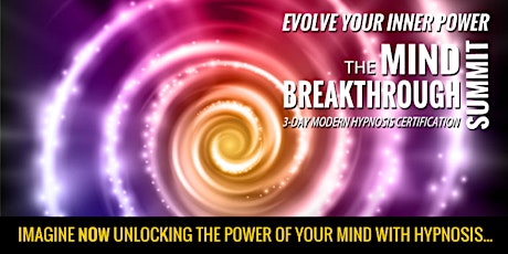 THE MIND BREAKTHROUGH SUMMIT - SYDNEY HYPNOSIS CERTIFICATION TRAINING primary image