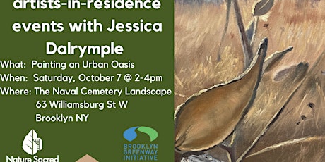Image principale de Painting An Urban Oasis with  NCL Artist Resident Jessica Dalyrmple