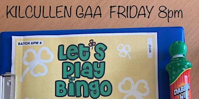 Imagem principal de BINGO KILCULLEN  GAA LIMITED EDITION BINGO