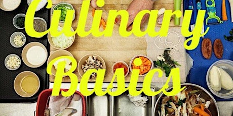 Culinary Basics–Sundays 4/21/24-5/12/24-10:30am-1pm -4 Wks-PMTS/TEENS OK!