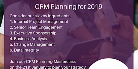Salesforce Champion Workshop 'Planning for 2019' - January 2019 primary image