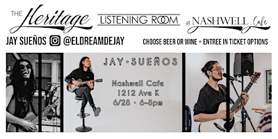 Jay Sueños LIVE MUSIC with new CRAFT ON DRAFT at Nashwell