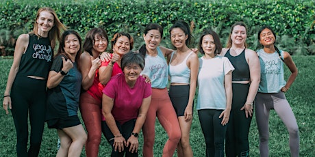 Yoga for a Change at Botanic Gardens Bandstand