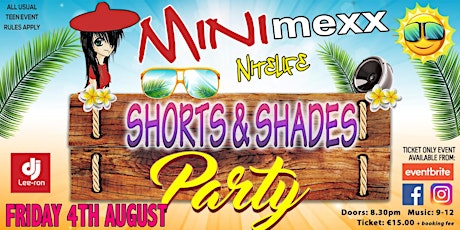 Hauptbild für Shorts & Shades Party 2023