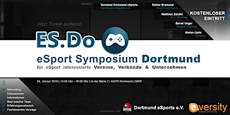 Hauptbild für eSport Symposium Dortmund
