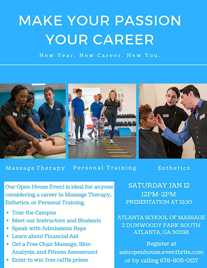 Open House at Atlanta School of Massage image