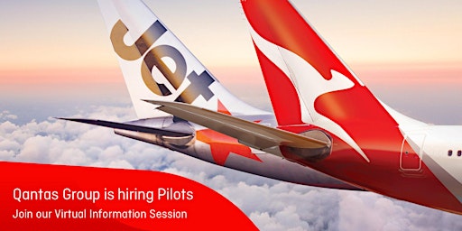Primaire afbeelding van Qantas Group Pilot Information Session - Virtual