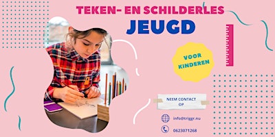 Teken- en schilderles jeugd primary image