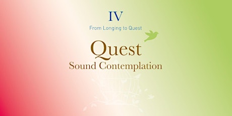 Imagem principal do evento Sound contemplation - QUEST